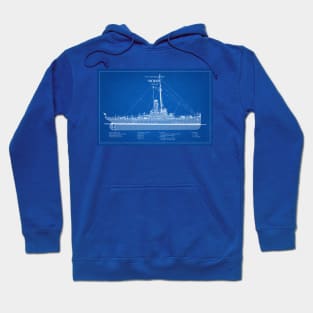 Modoc wpg-46 United States Coast Guard Cutter - ABD Hoodie